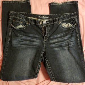 Maurices Size 24W Extra Long Jeans